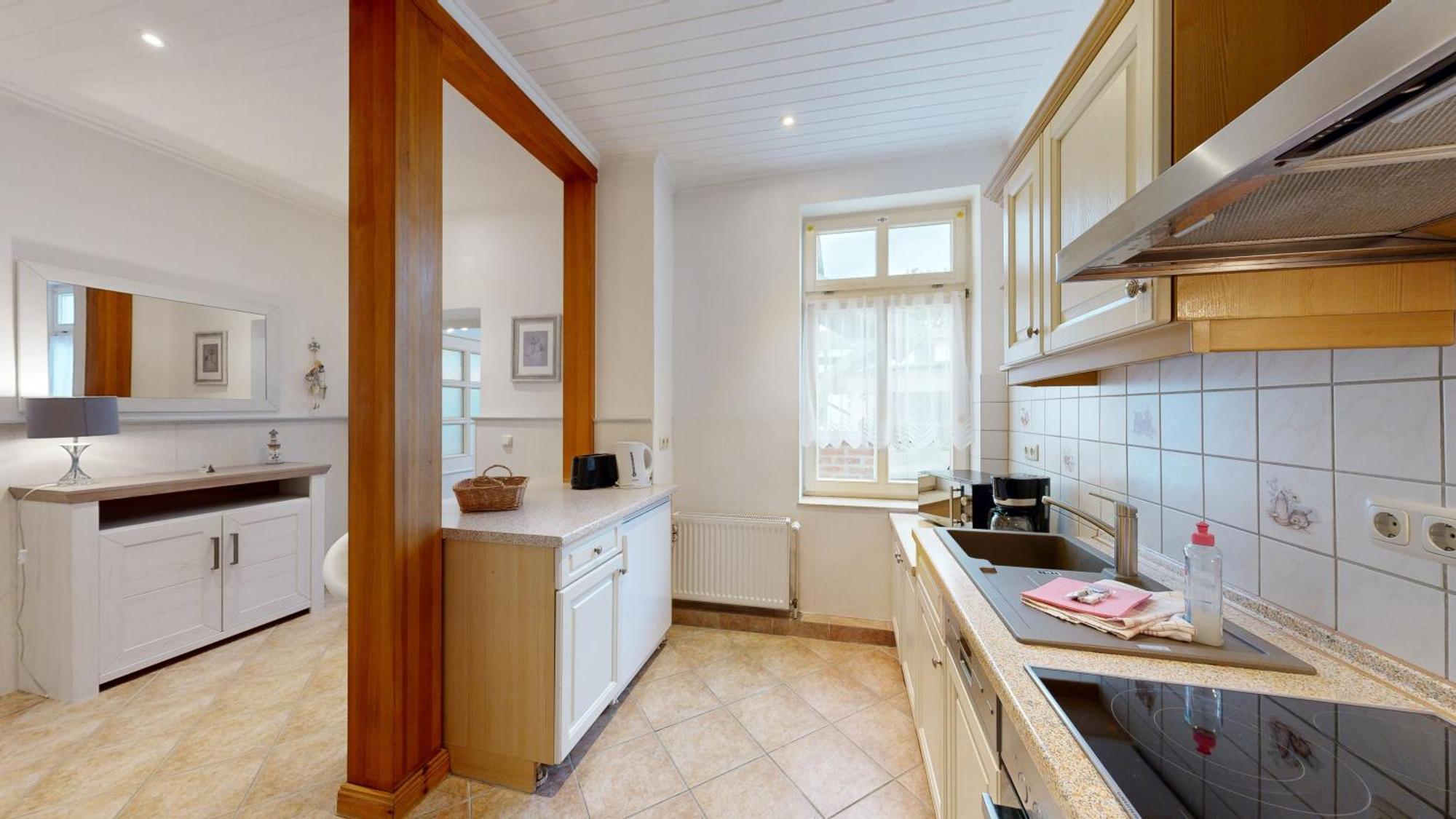 Strandnahe Fewo Mit Terrasse, Villa Vergissmeinnicht 01, Остзебад Бинц Екстериор снимка