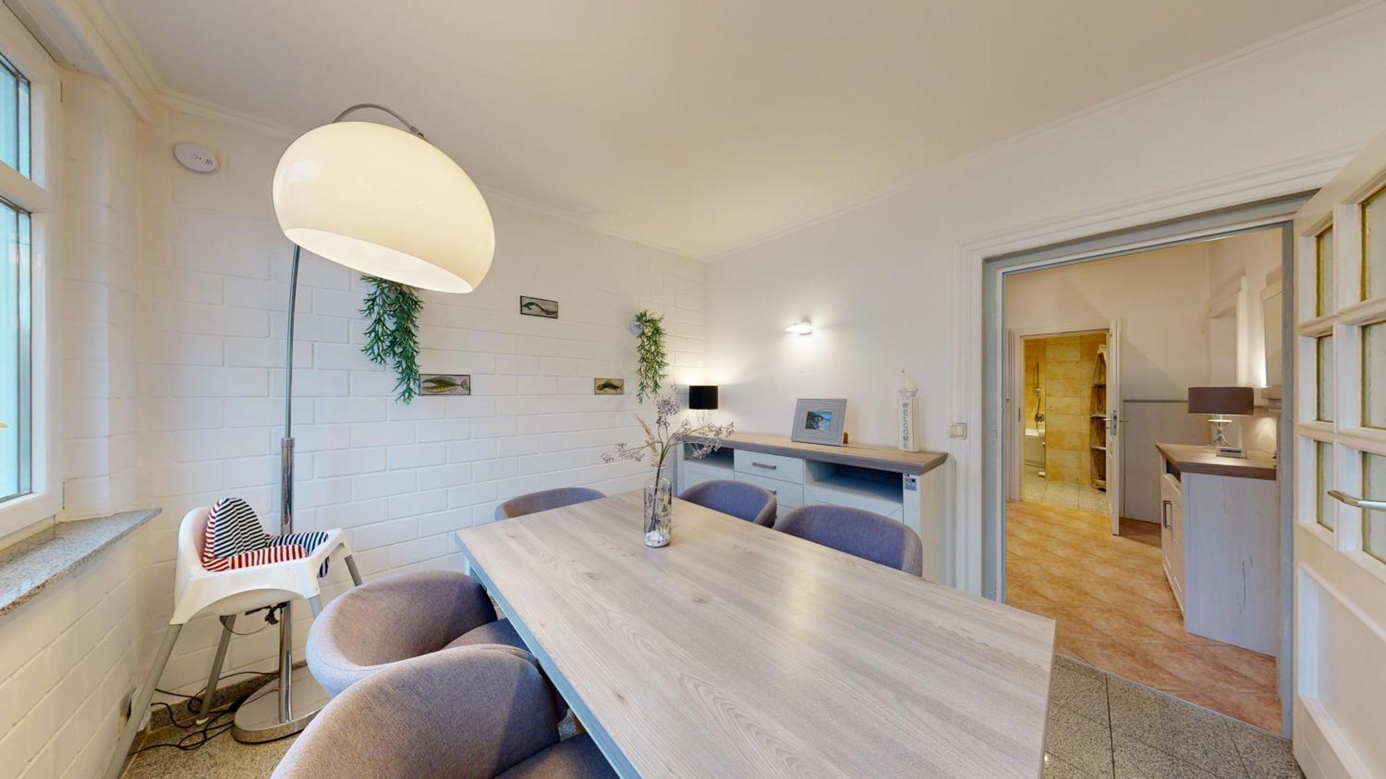 Strandnahe Fewo Mit Terrasse, Villa Vergissmeinnicht 01, Остзебад Бинц Екстериор снимка